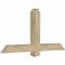 Ekena Millwork Eugene Rough Sawn Timber Gable Bracket, Douglas Fir, 48"W x 24"H x 4"D x 4"F, 12/12 Pitch GBW048X24X0404EUG00RDF - alternate 4